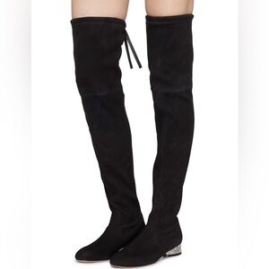 New STUART WEITZMAN 
Prism 30
Black suede boots
